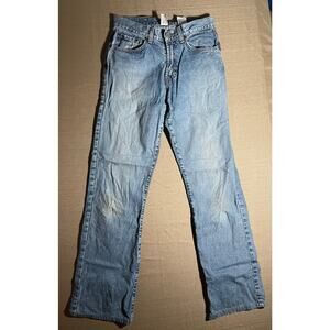 Vintage Lucky Women’s Jeans Size 8/29 Light Wash 86 Low Rise Flare Logo Tag